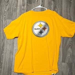 Vibrant Yellow Short Sleeve Steelers Tee